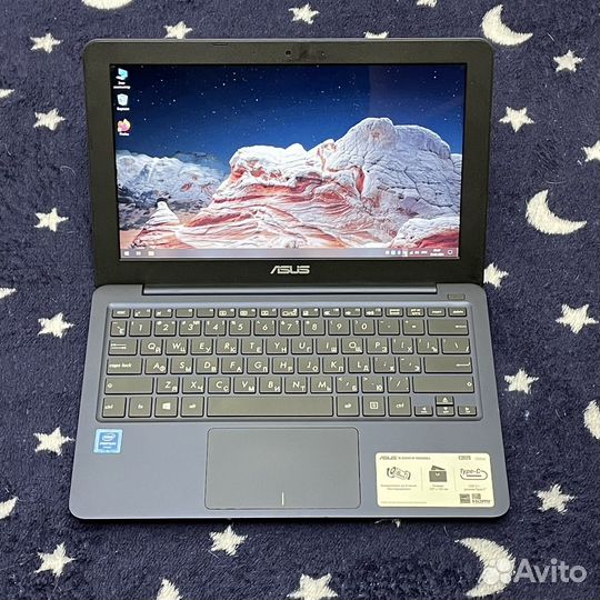 Шустрый ноутбук asus 4ядра с ssd