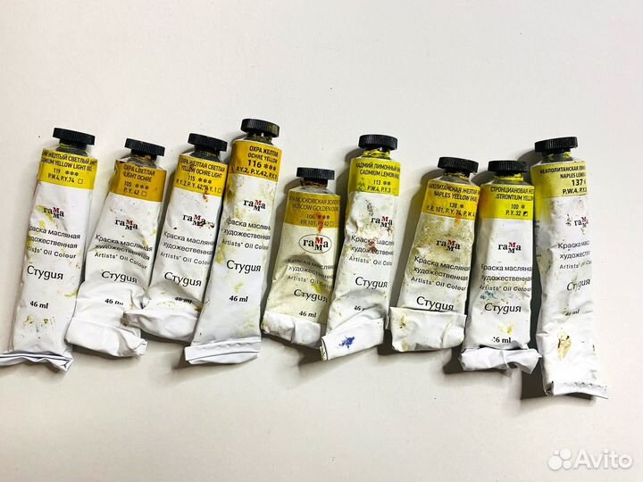 Масляные краски Гамма