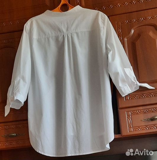 Рубашка белая женская, размер 52-54