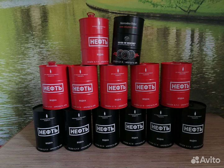 Банка из-под водки 