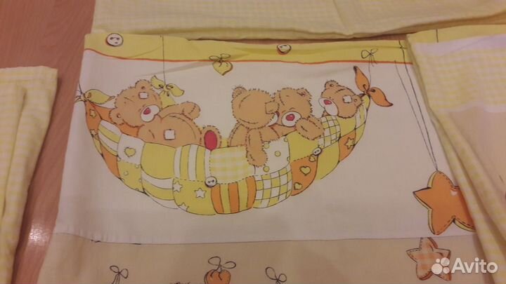 Постельное белье в детскую кроватку