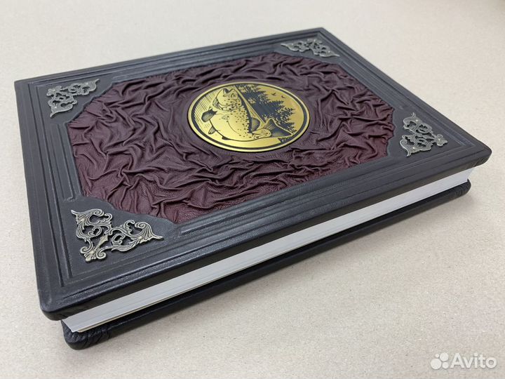 Большая книга русской рыбалки (Кожаная книга)