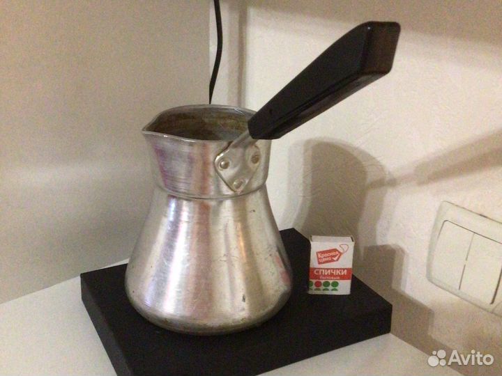 Турка большая 1 литр аллюминиевая СССР редкость