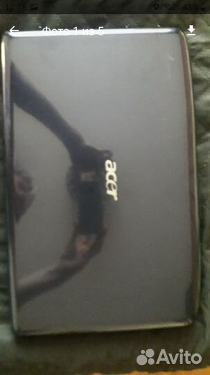 Ноутбук acer