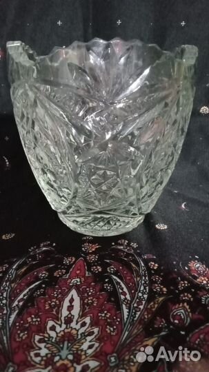 Ваза хрустальная СССР