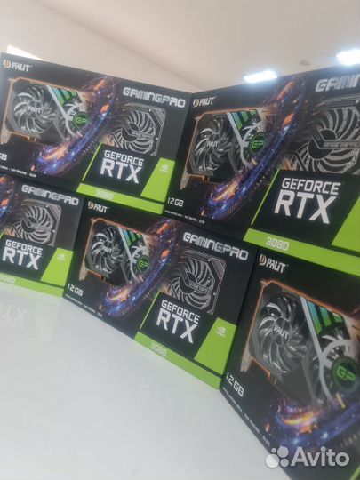Видеокарта Palit GeForce RTX 3080 GamingPro 12GB