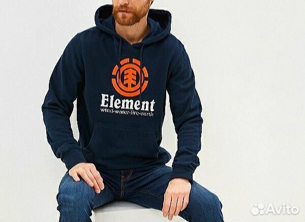 Худи Element(100% хлопок)новое
