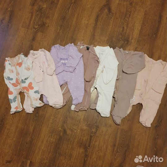 Пакет вещей на девочку 50 56