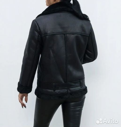 Дублёнка авиатор