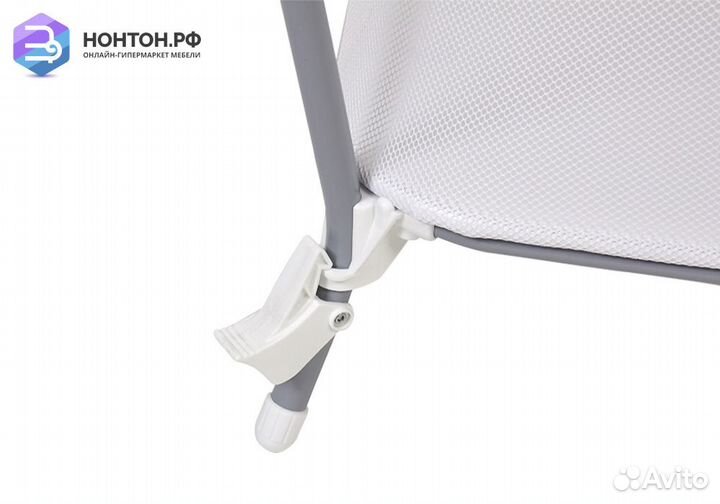 Манеж Classic French Teddy белый / серый