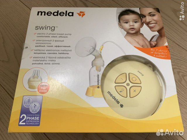 Электронный двухфазный молокоотсос Medela Swing