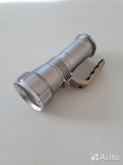 Фонарь сверхмощный аккумуляторный HT-4412 металл