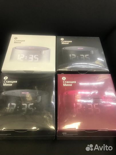 Яндекс станция мини Плюс с часами
