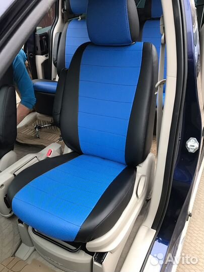 Авточехлы экокожа / новые