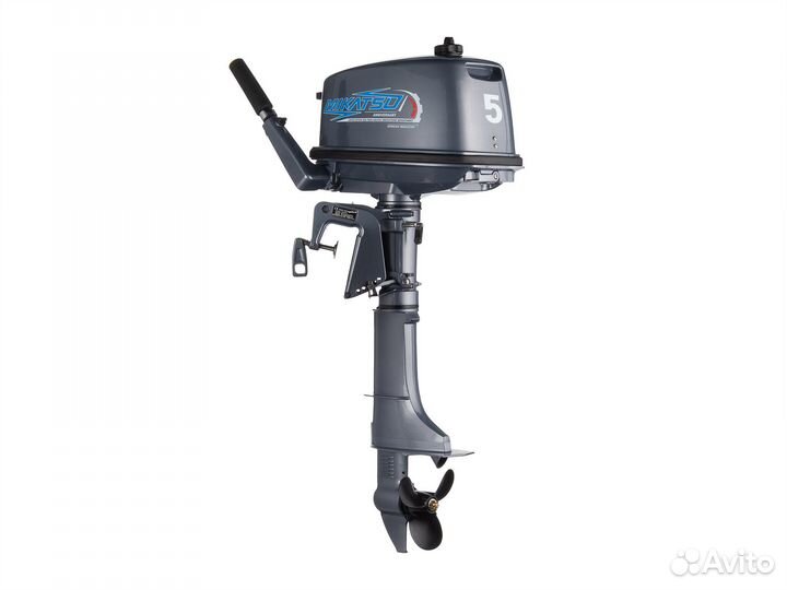 Лодочный мотор Mikatsu 5 + внешний бак 12л