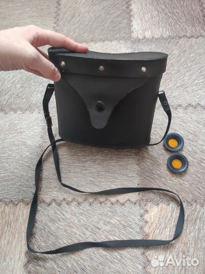 Бинокль бпц 7x35,СССР,tento с кофрой чехлом