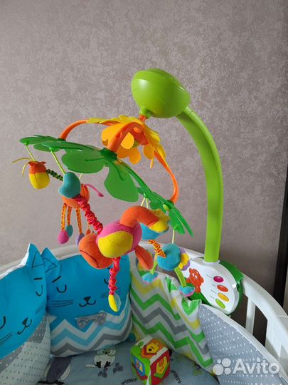 Мобиль на кроватку tiny love остров сдадких грез