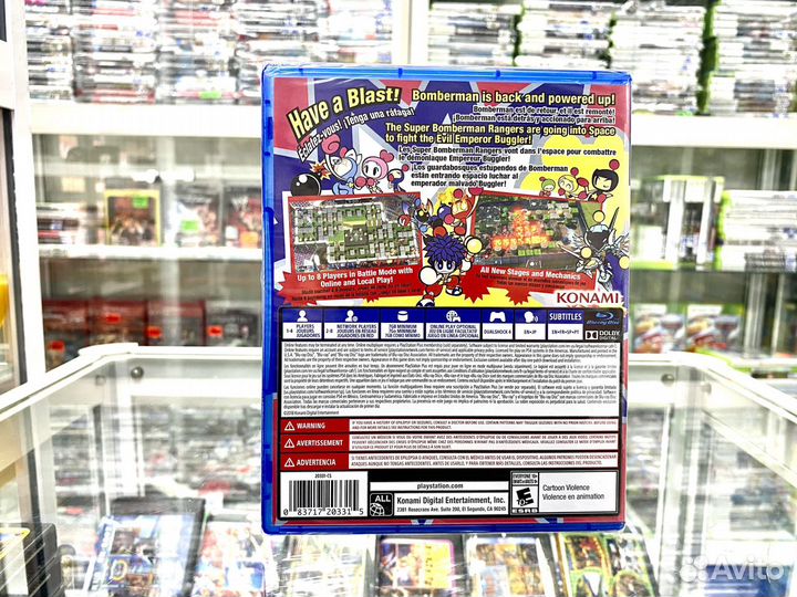 Super Bomberman R Shiny Edition игра на PS4 PS 4