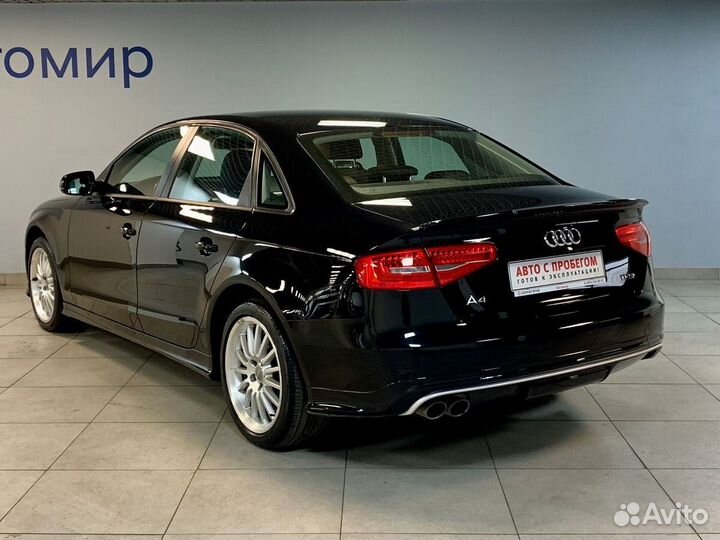 Audi A4 1.8 CVT, 2015, 97 000 км