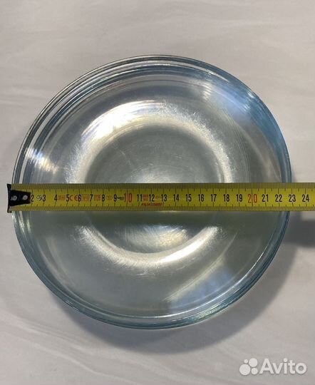 Стеклянные тарелки 12 шт