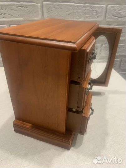 Шкатулка деревянная шкафчик