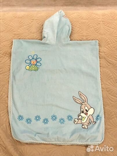 Полотенце пончо детское