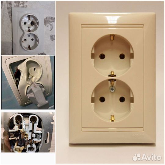 Услуги электрика Монтаж люстры Розетки Плиты