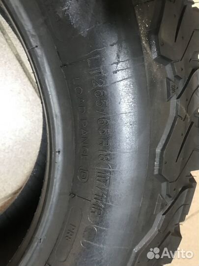 Bfgoodrich All-Terrain T/A KO2 265/65 R18 117R