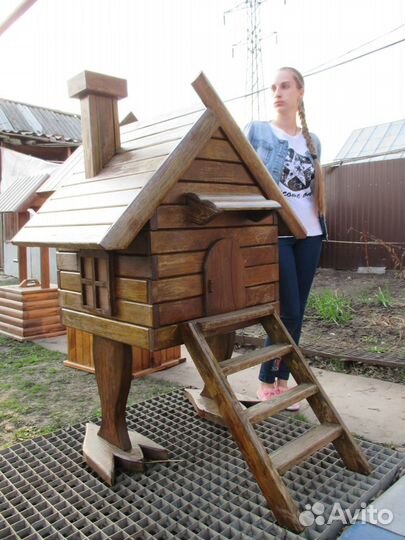 Колодец,мельница,избушка