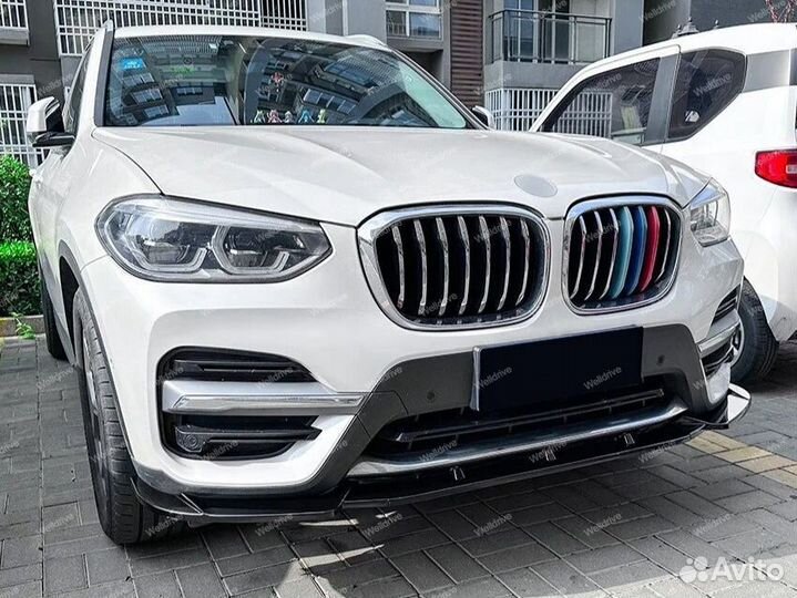 Сплиттер BMW X3 G01 X4 G02 дорест без М пакета