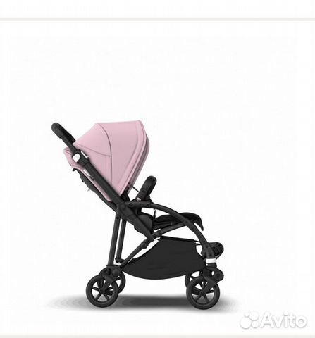 Bugaboo Bee6 коляска прогулочная Black/Soft Pink