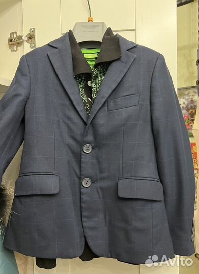 Костюм в неяркую клеточку Alessandro Borelli