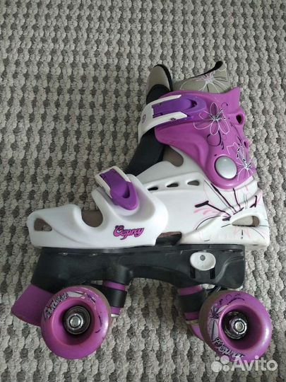 Роликовые коньки детские раздвижные