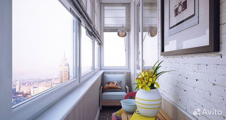 Остекление балконов и лоджий