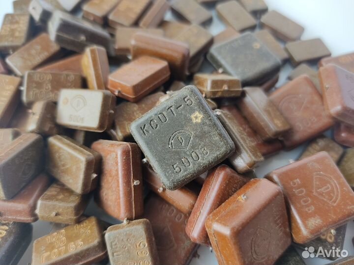 Слюдяные конденсаторы ксо 1960-х годов СССР набор