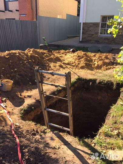 Септик под ключ, наружный водопровод, канализация