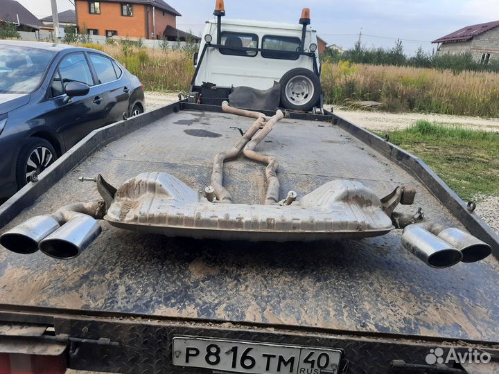 Выхлопная система в сборе для Porsche Cayenne S