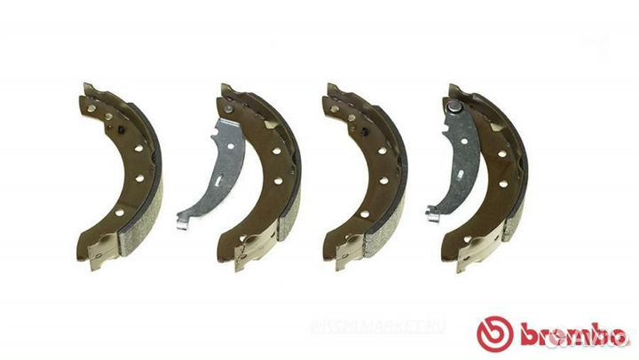 Brembo S 61 520 Колодки тормозные барабанные зад