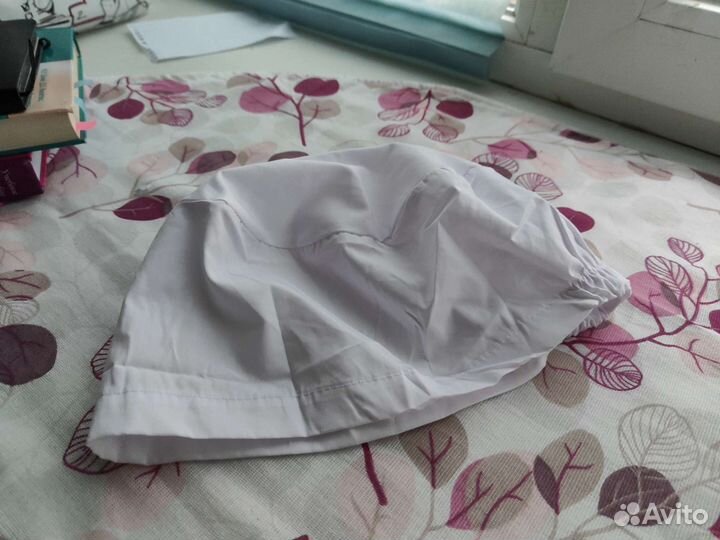 Медицинская шапочка белая