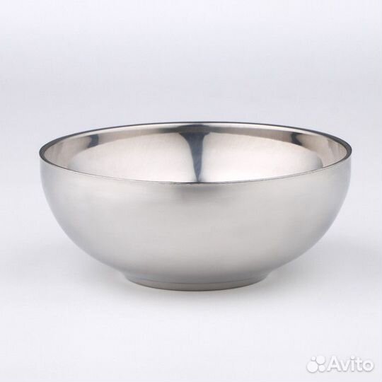 Миска из нержавеющей стали с двойными стенками «Тр