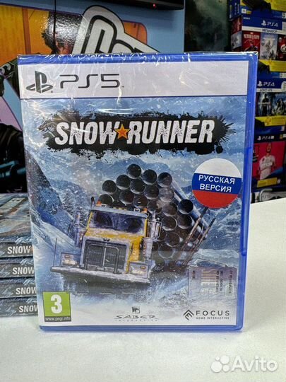 Snow Runner ps5 диск (русский)