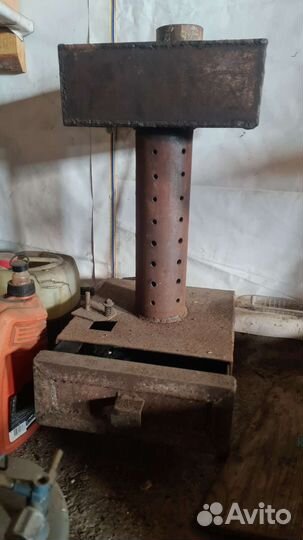 Буржуйка на отработанном масле