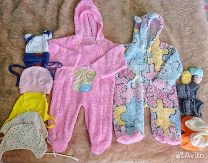 Вещи пакетом для девочки 56 62 68