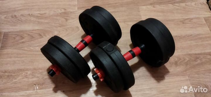 Гантели-штанга разборные 14 кг