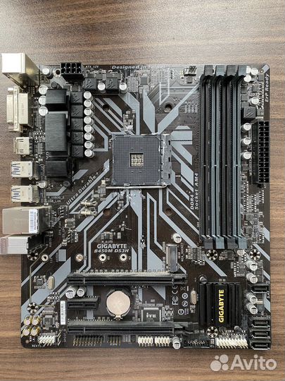 Материнская плата B450 Gigabyte DS3h