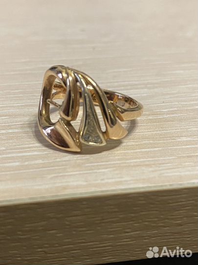 Кольцо Золотое с брилиантами 585