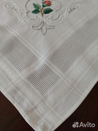 Салфетка скатерть чайная Винтаж Германия хлопок