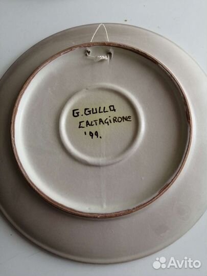 Авторская настенная тарелка