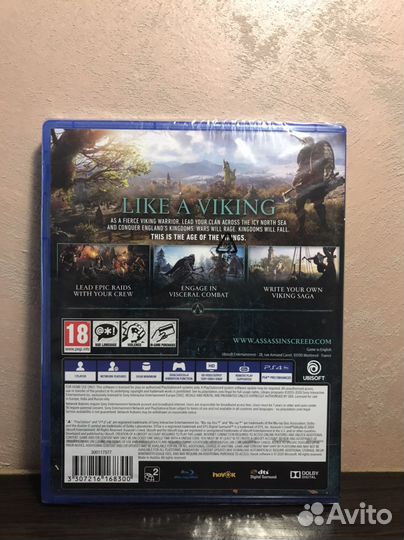 Игры PS4: Assassins Creed Вальгалла (новая)