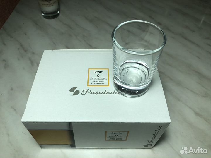 Стопки рюмки турецкое стекло набор